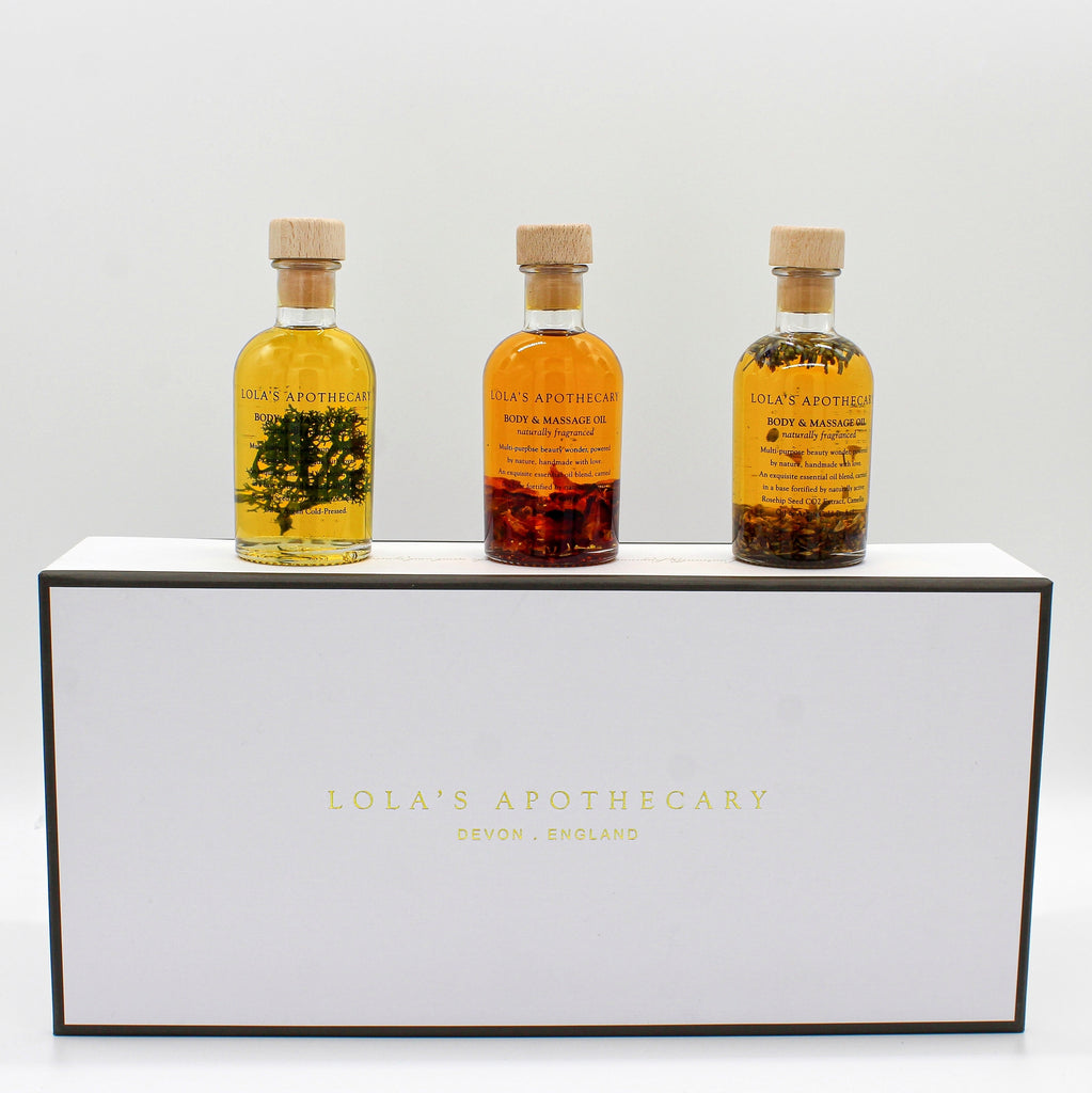 Body & Massage Oil Wellness Trio