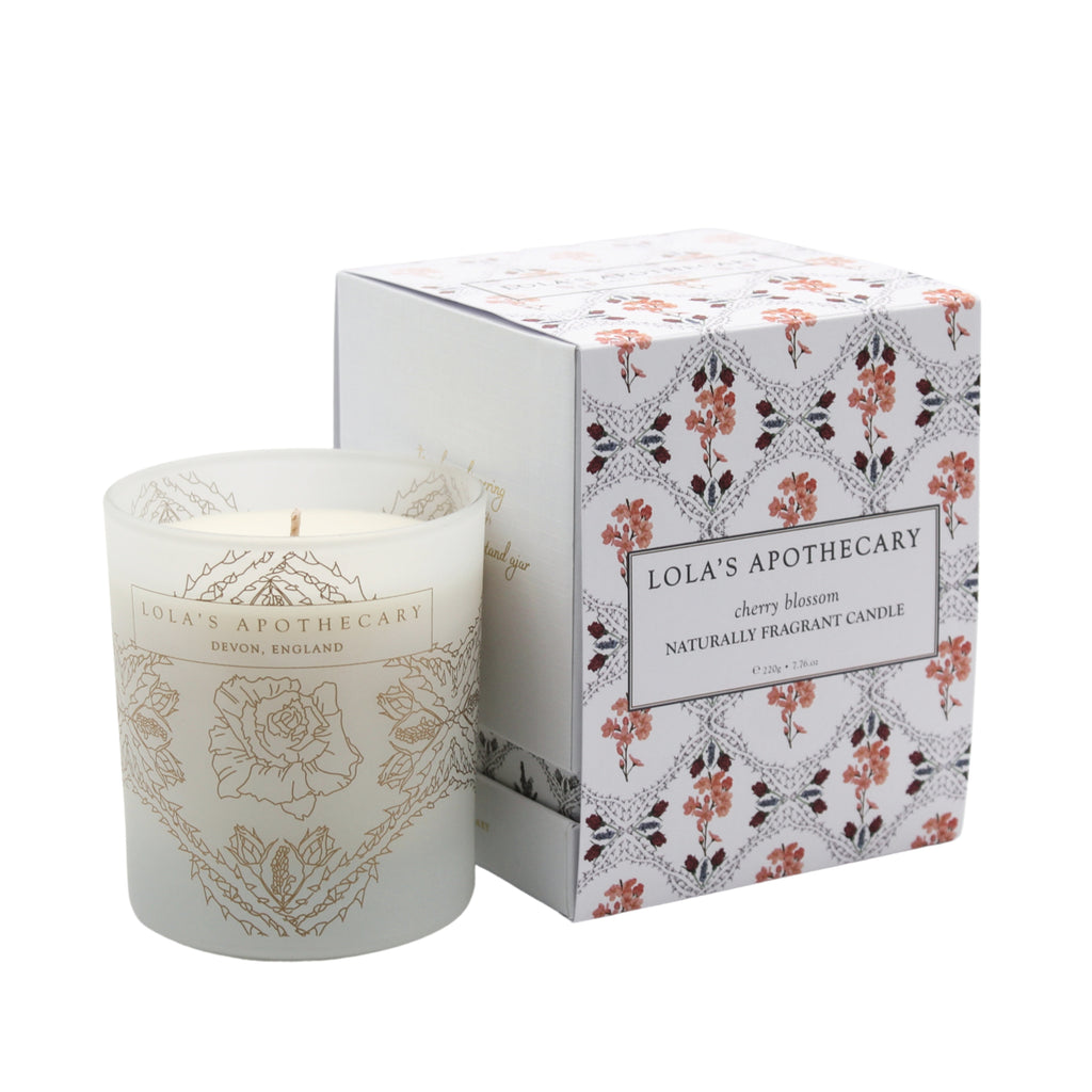 Cherry Blossom Naturally Fragrant Candle