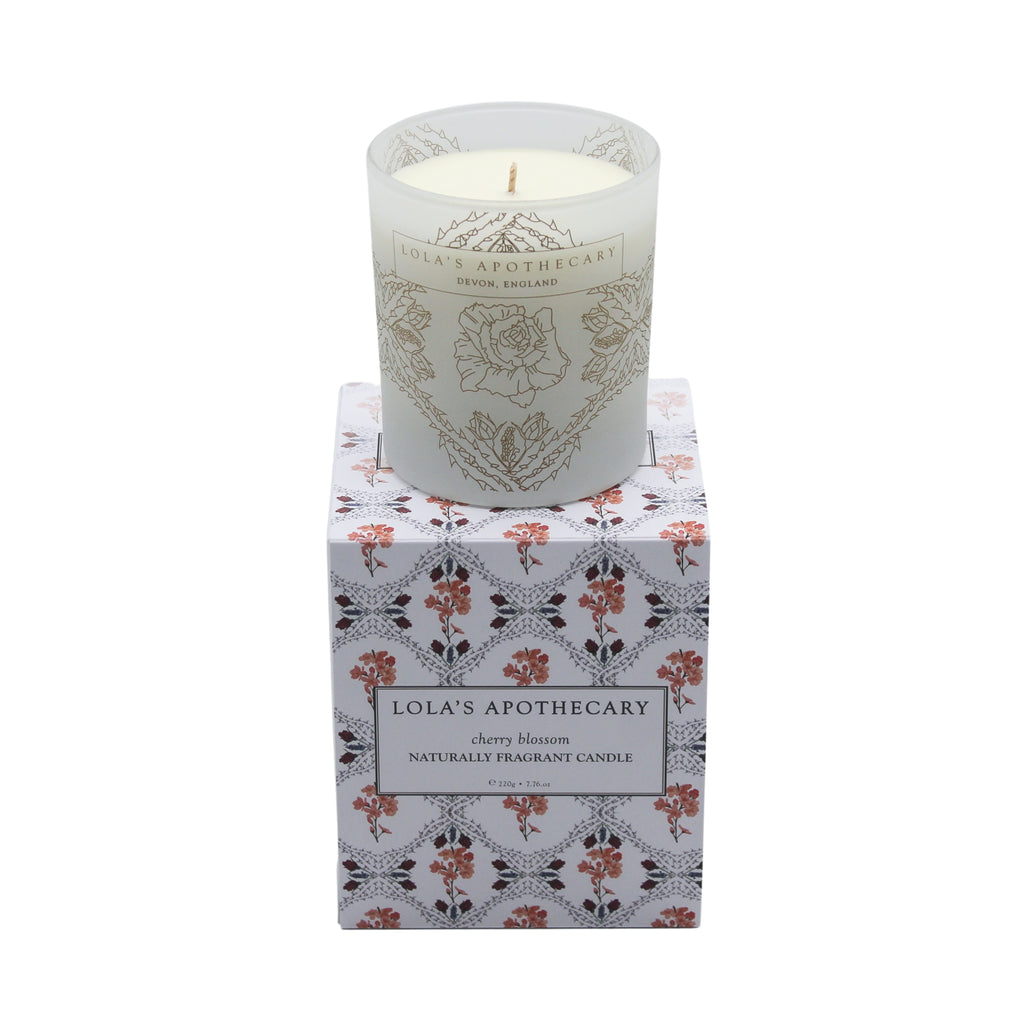 Cherry Blossom Naturally Fragrant Candle